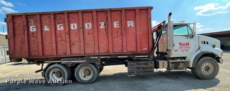 image for item IR9863 2005 Sterling L-Line  roll-off container truck