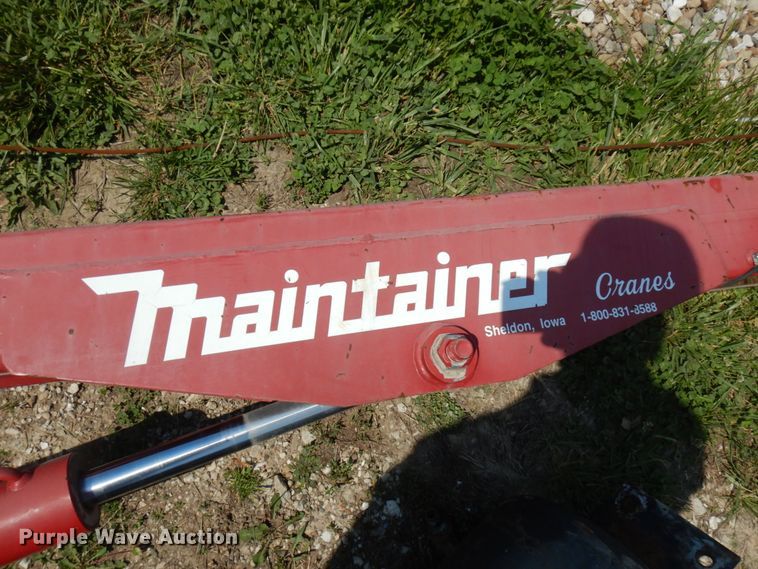 image for item IT9445 Maintainer 1111-15  truck mounted crane