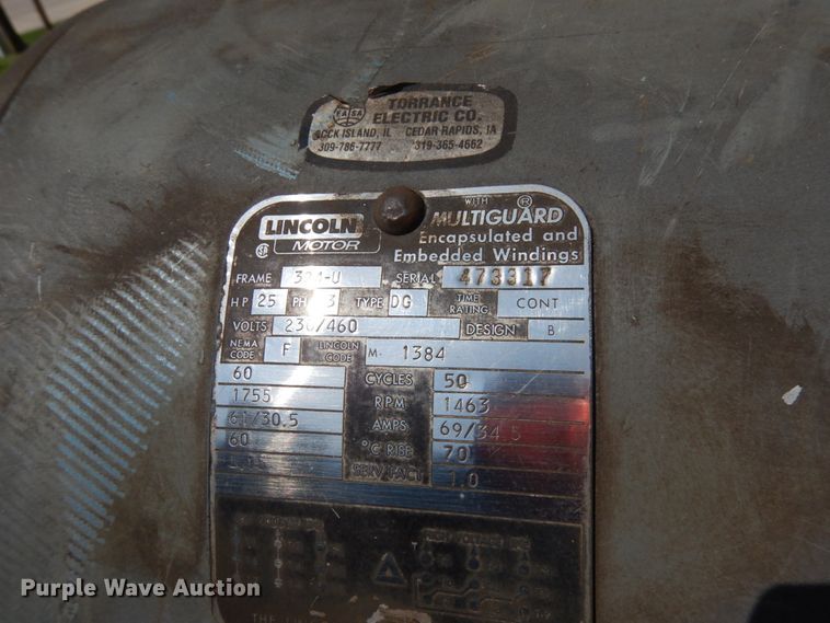 image for item IT9450 Western Tank and Steel 5015  air compressor