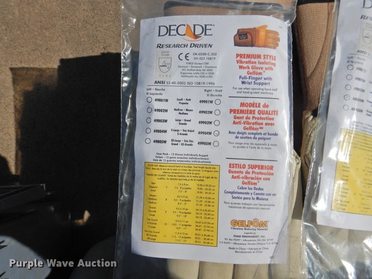 image for item JX9935 Anti-vibration gloves