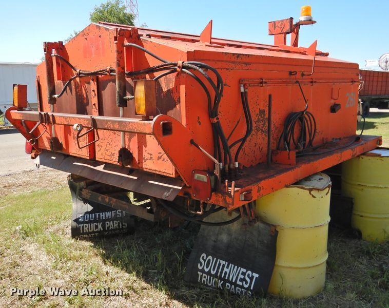 image for item JX9950 Pot hole patcher truck bed