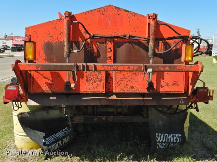 image for item JX9950 Pot hole patcher truck bed