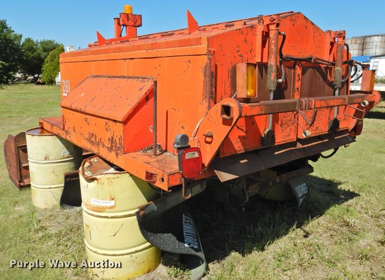 image for item JX9950 Pot hole patcher truck bed