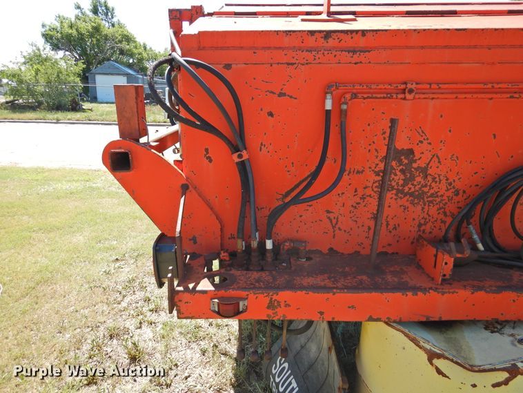 image for item JX9950 Pot hole patcher truck bed