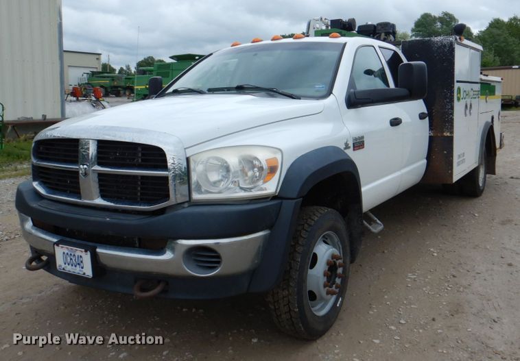 image for item JY9957 2008 Dodge Ram 5500 HD  utility / service truck