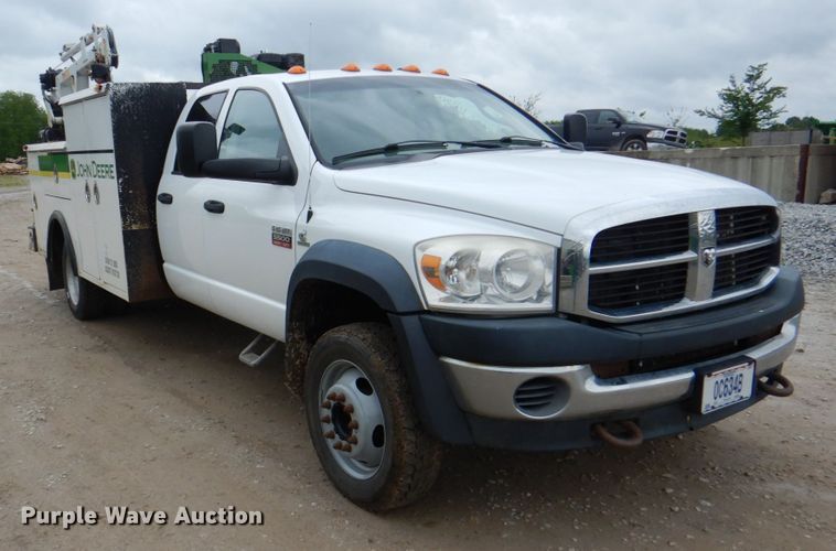 image for item JY9957 2008 Dodge Ram 5500 HD  utility / service truck