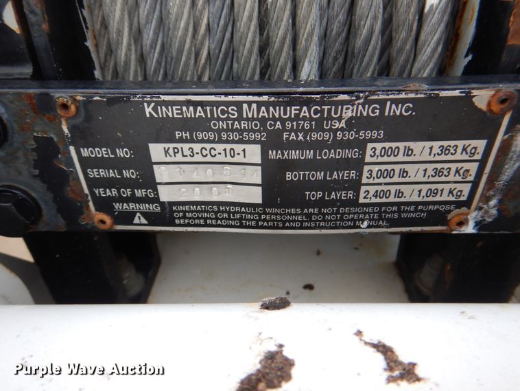 image for item JY9958 2005 GMC C5500  utility / service truck