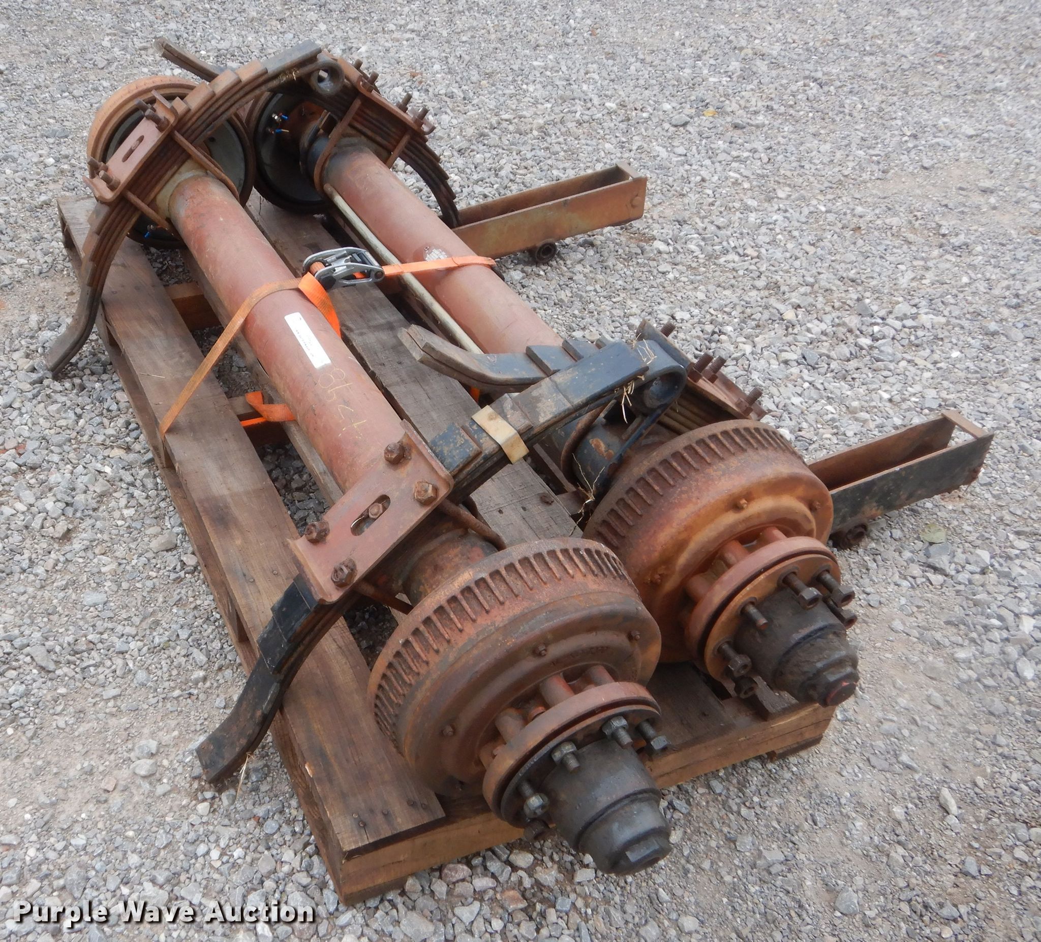 (2) AlKo axles in Oklahoma City, OK Item IP9922 sold Purple Wave