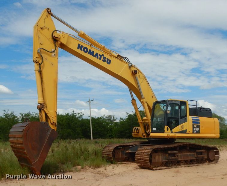 image for item DC2083 2013 Komatsu PC490LC-10  excavator