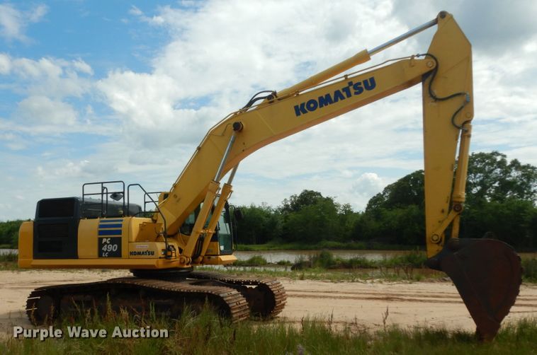 image for item DC2083 2013 Komatsu PC490LC-10  excavator