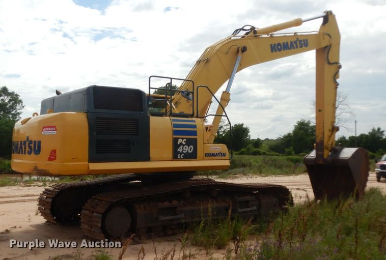 image for item DC2083 2013 Komatsu PC490LC-10  excavator