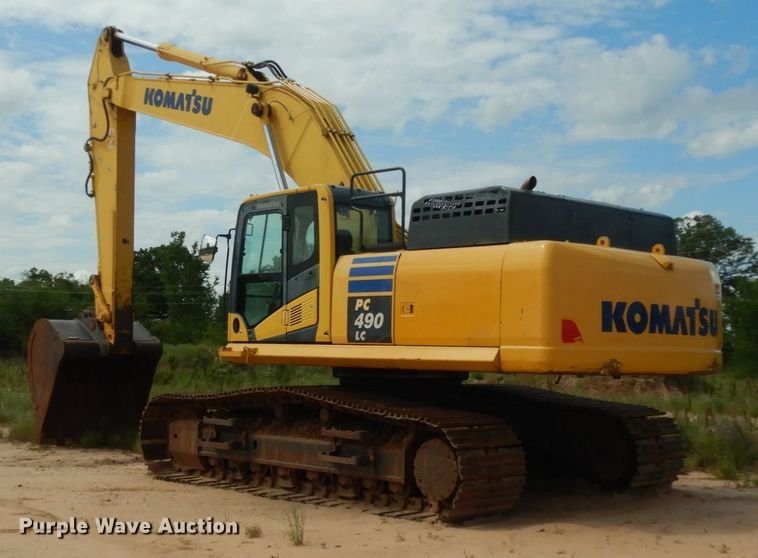 image for item DC2083 2013 Komatsu PC490LC-10  excavator