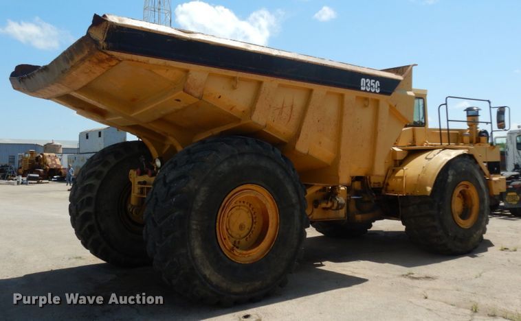 image for item DH5495 1988 Caterpillar D35C  haul truck