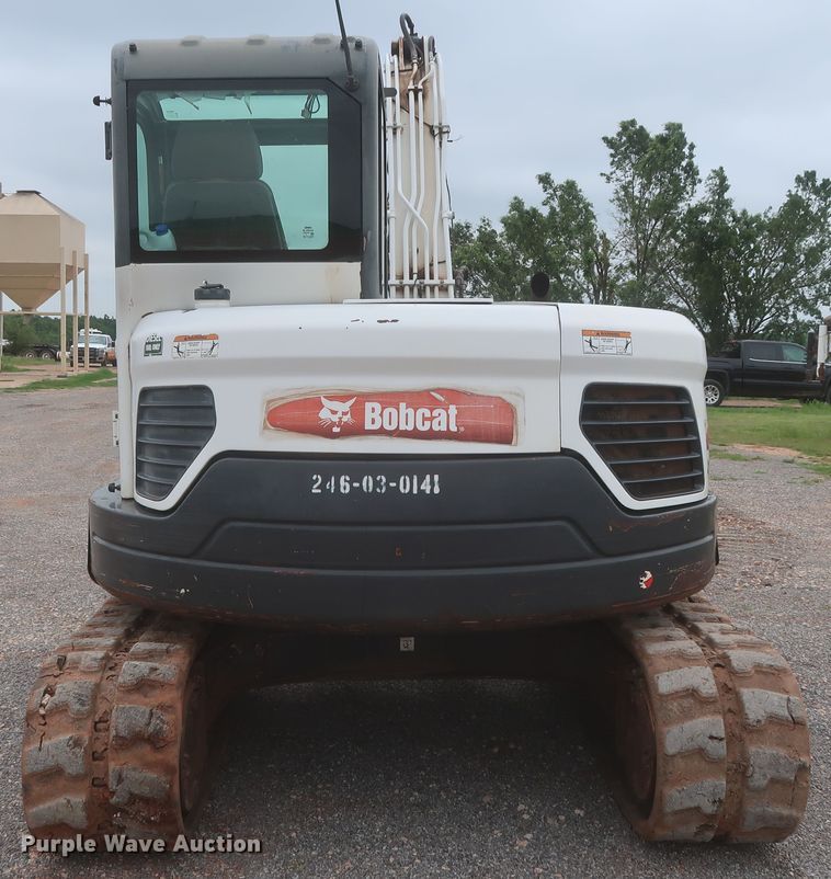 image for item DJ2388 2012 Bobcat E80  mini excavator