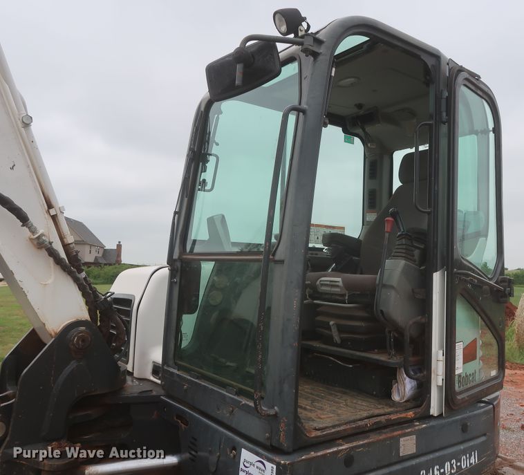 image for item DJ2388 2012 Bobcat E80  mini excavator