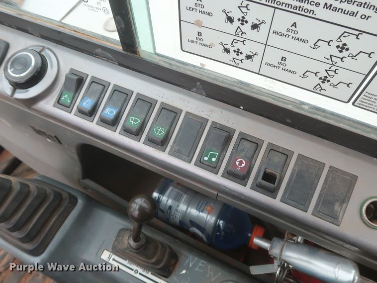 image for item DJ2388 2012 Bobcat E80  mini excavator