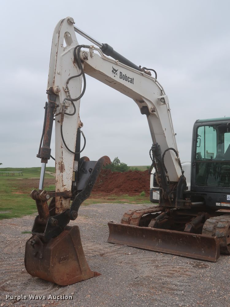 image for item DJ2388 2012 Bobcat E80  mini excavator