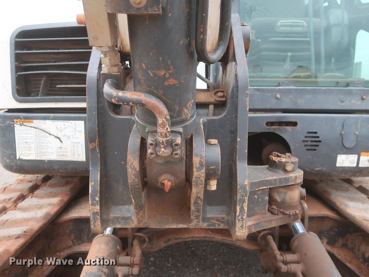 image for item DJ2388 2012 Bobcat E80  mini excavator