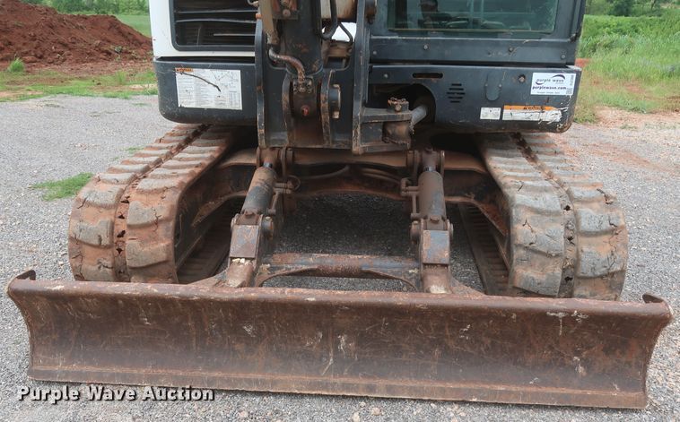 image for item DJ2388 2012 Bobcat E80  mini excavator