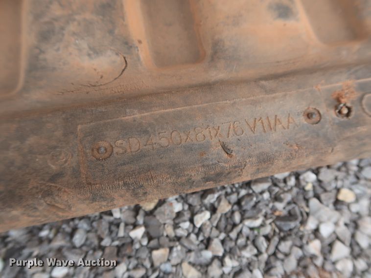 image for item DJ2388 2012 Bobcat E80  mini excavator