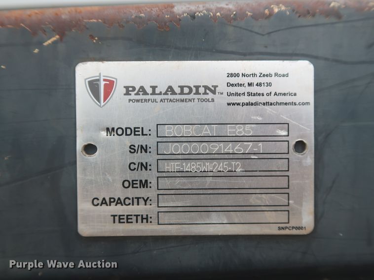 image for item DJ2388 2012 Bobcat E80  mini excavator