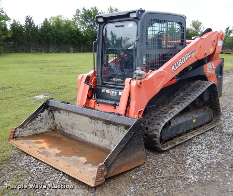 image for item DK5694 2017 Kubota SVL 95-2S  skid steer loader