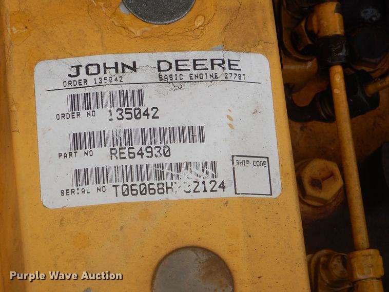 image for item DK5701 1998 John Deere 270 LC  excavator