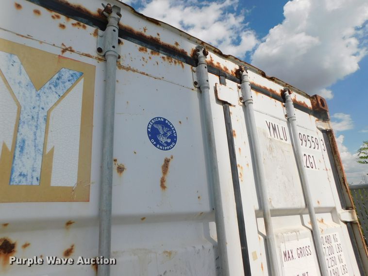 image for item DK8552 2000 CIMC DC20-20B storage container