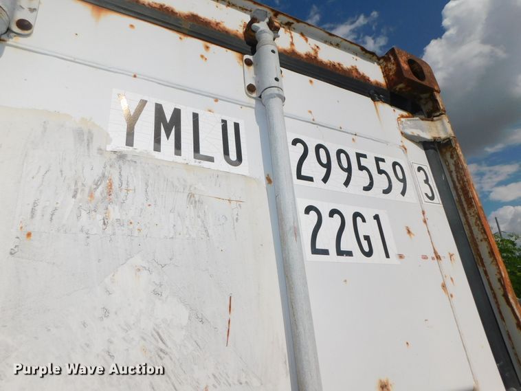 image for item DK8552 2000 CIMC DC20-20B storage container