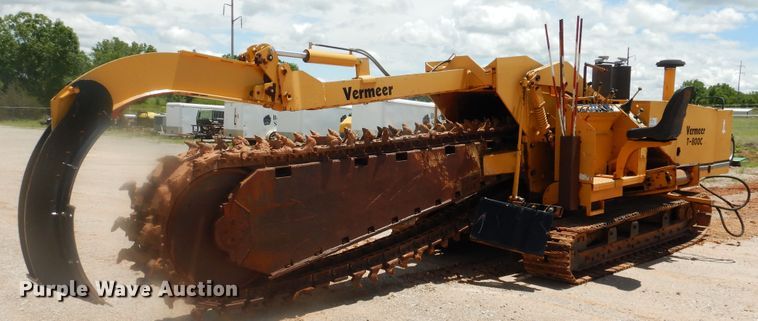 image for item DL0347 1986 Vermeer T-800C  trencher