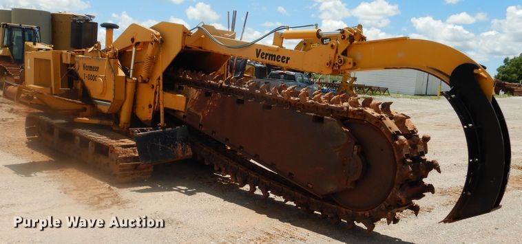 image for item DL0347 1986 Vermeer T-800C  trencher