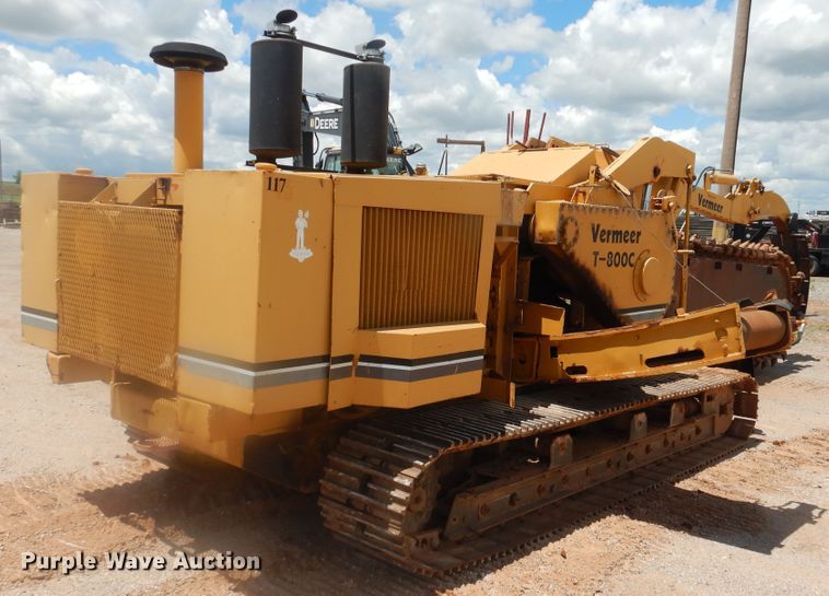 image for item DL0347 1986 Vermeer T-800C  trencher