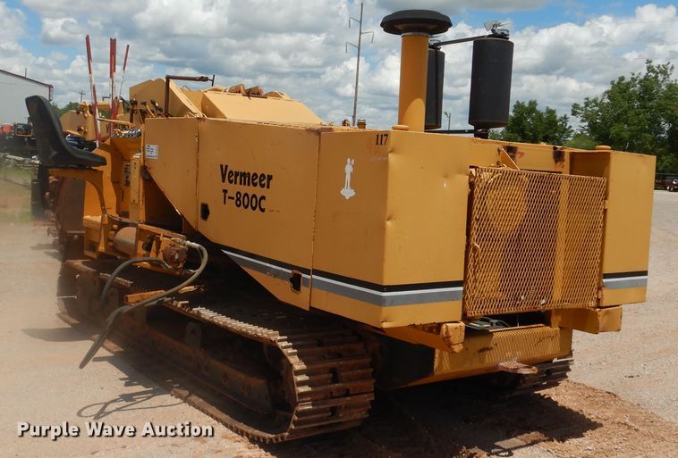 image for item DL0347 1986 Vermeer T-800C  trencher