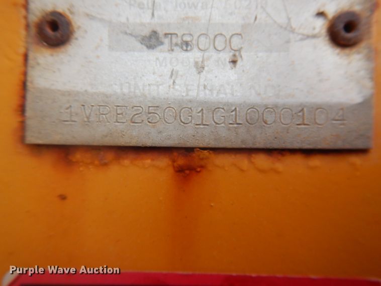 image for item DL0347 1986 Vermeer T-800C  trencher