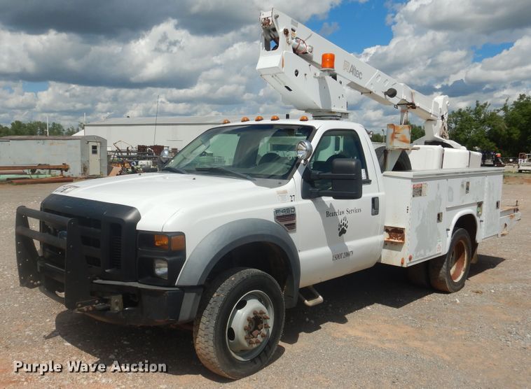 image for item DL0348 2008 Ford F450 Super Duty  bucket truck