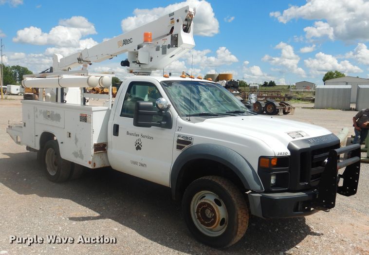 image for item DL0348 2008 Ford F450 Super Duty  bucket truck