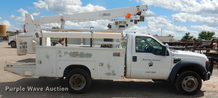image for item DL0348 2008 Ford F450 Super Duty  bucket truck
