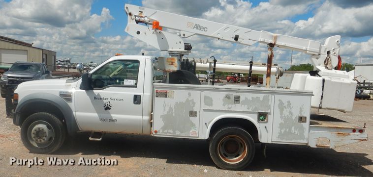 image for item DL0348 2008 Ford F450 Super Duty  bucket truck