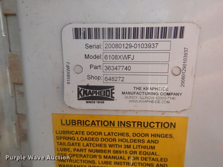 image for item DL0348 2008 Ford F450 Super Duty  bucket truck