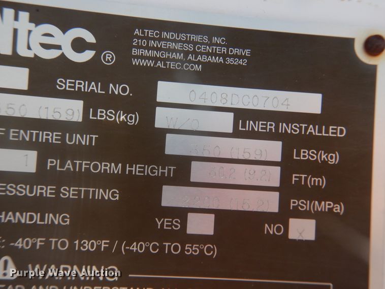 image for item DL0348 2008 Ford F450 Super Duty  bucket truck