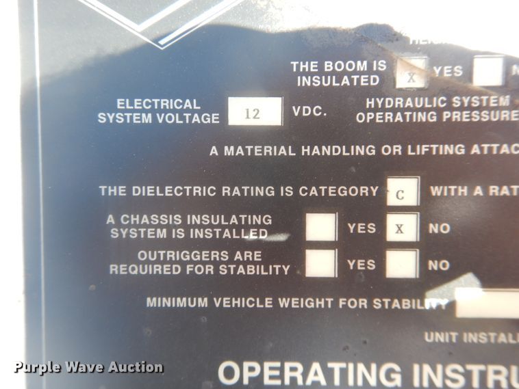 image for item DL0349 2002 Versalift Tel29IH  boom