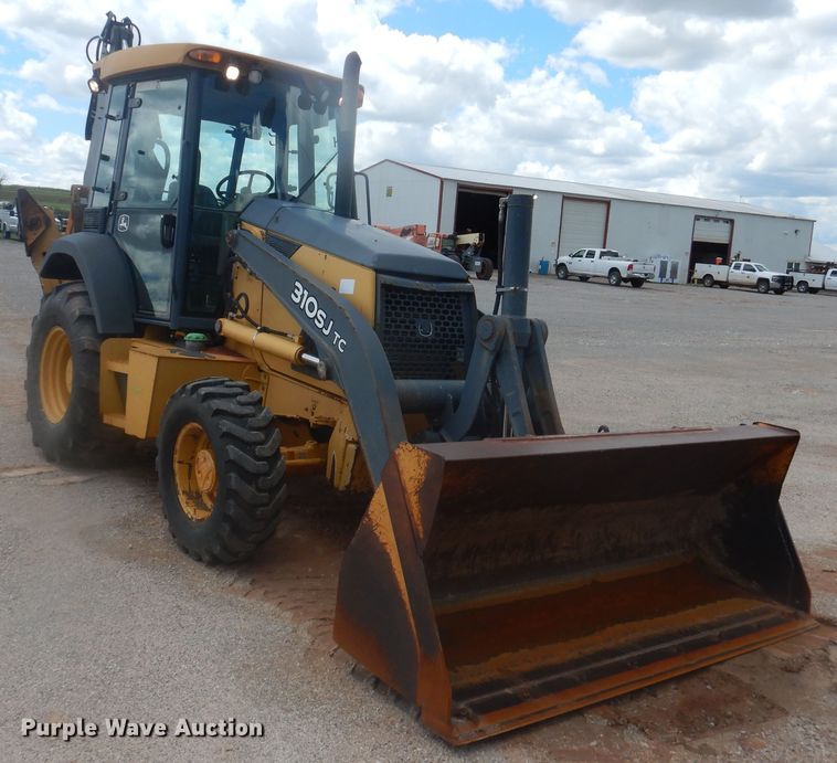 image for item DL0352 2008 John Deere 310SJ  backhoe