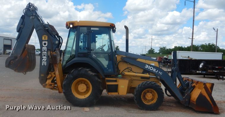 image for item DL0352 2008 John Deere 310SJ  backhoe
