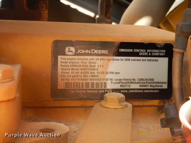 image for item DL0352 2008 John Deere 310SJ  backhoe