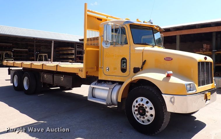 2003 Peterbilt 330 dump flatbed truck in Garden Plain, KS | Item DL7529