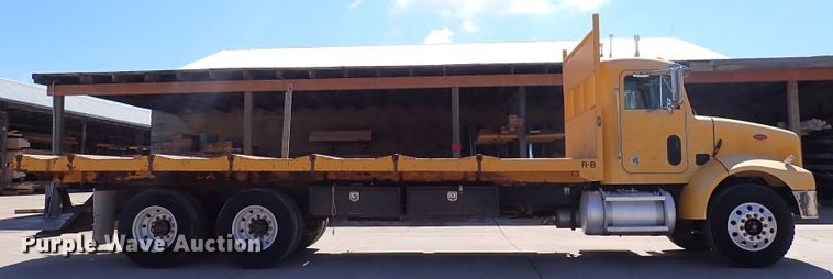 image for item DL7529 2003 Peterbilt 330  dump flatbed truck