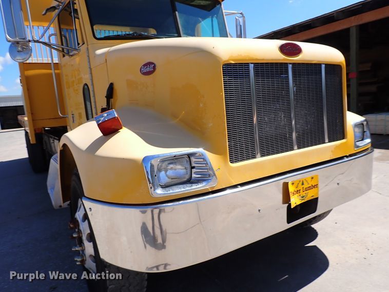 image for item DL7529 2003 Peterbilt 330  dump flatbed truck