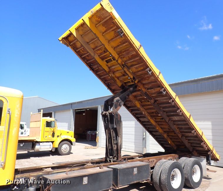 image for item DL7529 2003 Peterbilt 330  dump flatbed truck