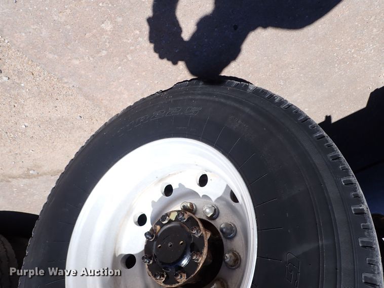 image for item DL7529 2003 Peterbilt 330  dump flatbed truck