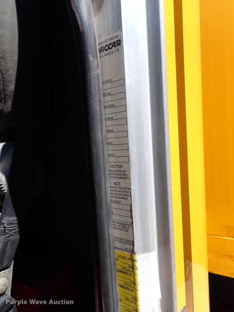 image for item DL7529 2003 Peterbilt 330  dump flatbed truck